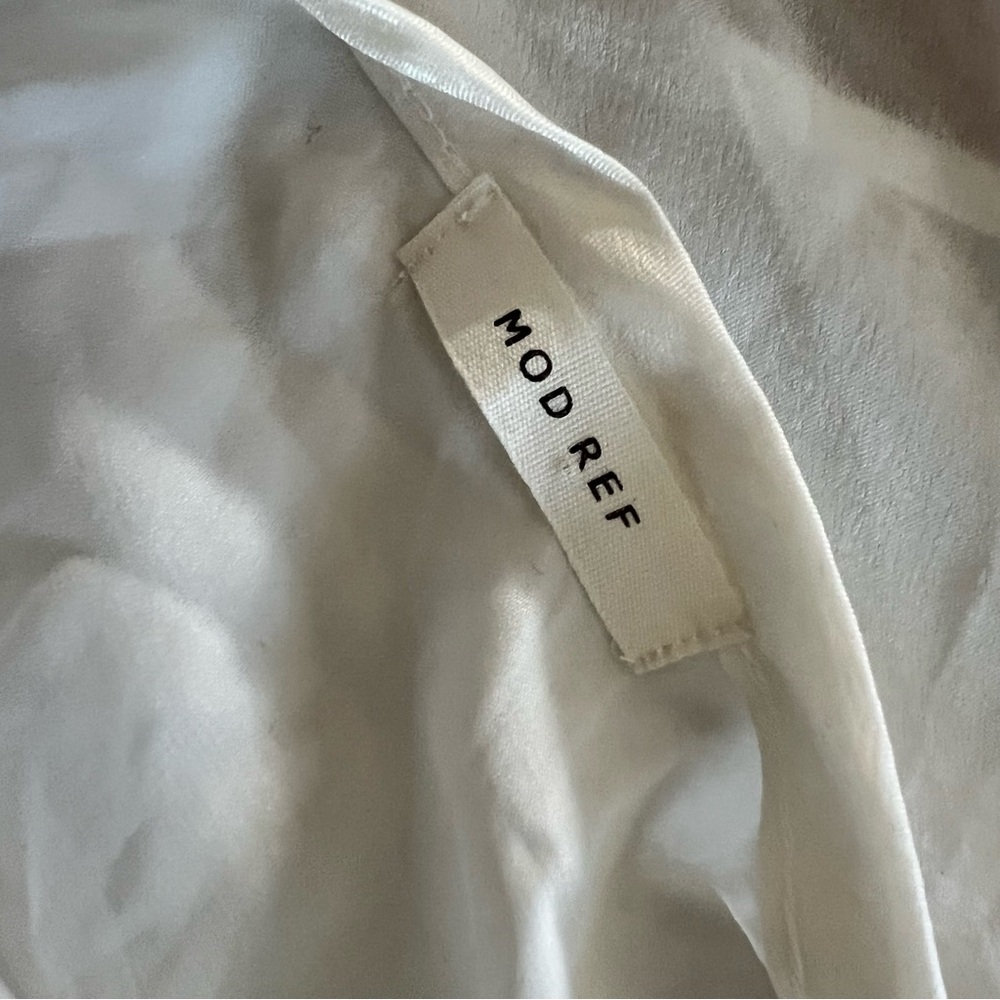 Mod Ref White Relaxed Short Sleeve Tee - Picture 3 of 3